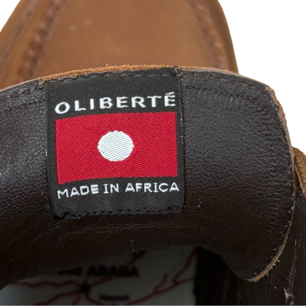 Oliberte Leather Moc Toe Ankle Boots Ethical Minimalist - Picture 7 of 12